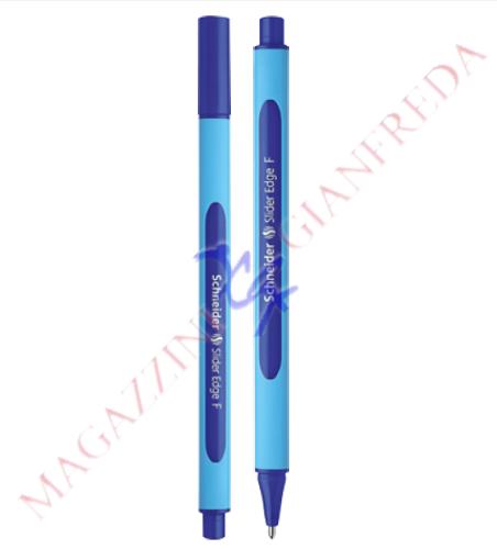 PENNA SFERA SCHNEIDER SLIDER EDGE BLU F